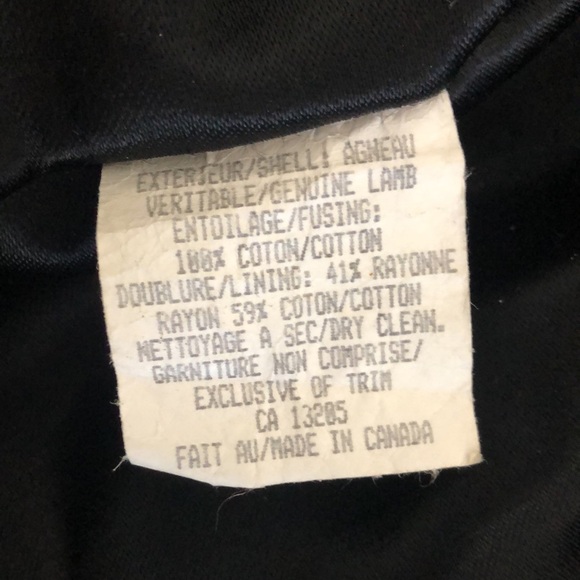 Original Cirque Du Soleil, five year anniversary genuine lamb leather jacket - Picture 7 of 7